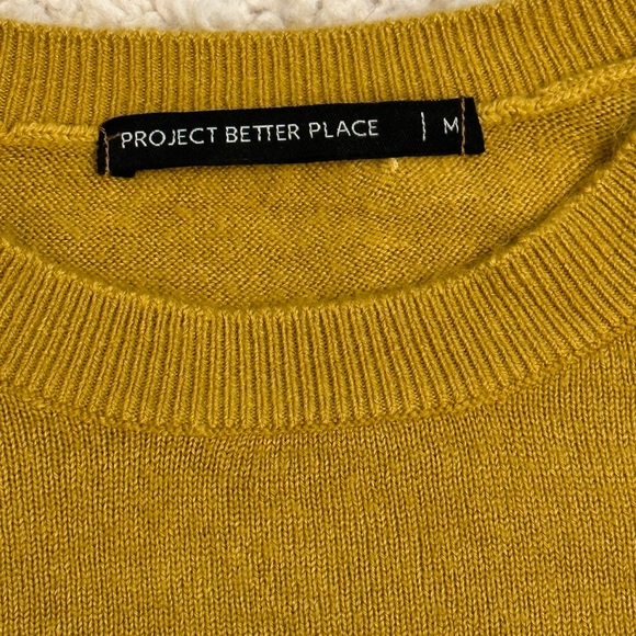 PROJECT BETTER PLACE Women's Cashmere Feel Lightweight Long Sleeve Pull Over M - Picture 5 of 10